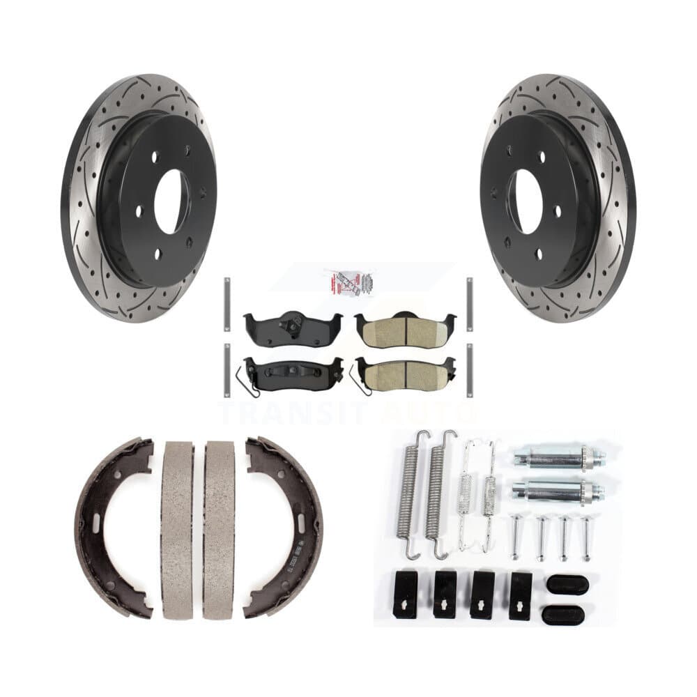Transit Auto - KDA-103866 - Rear Disc Brake Kits image 1