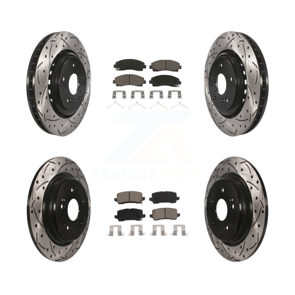 Transit Auto - KDC-100347 - Front and Rear Disc Brake Kits image 1