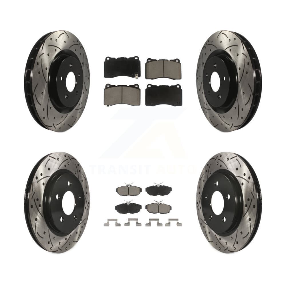 Transit Auto - KDC-100361 - Front and Rear Disc Brake Kits image 1