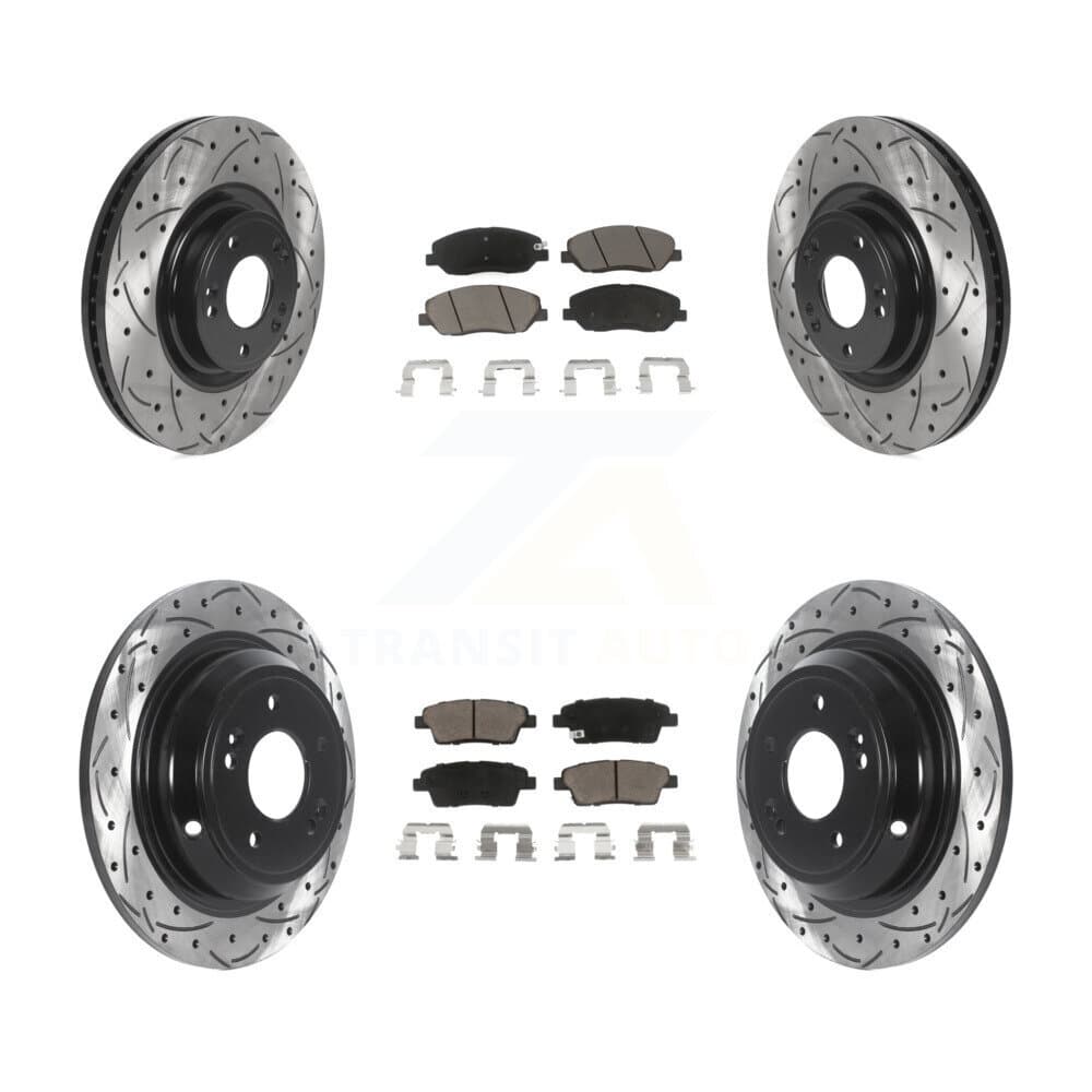 Transit Auto - KDC-100376 - Front and Rear Disc Brake Kits image 1