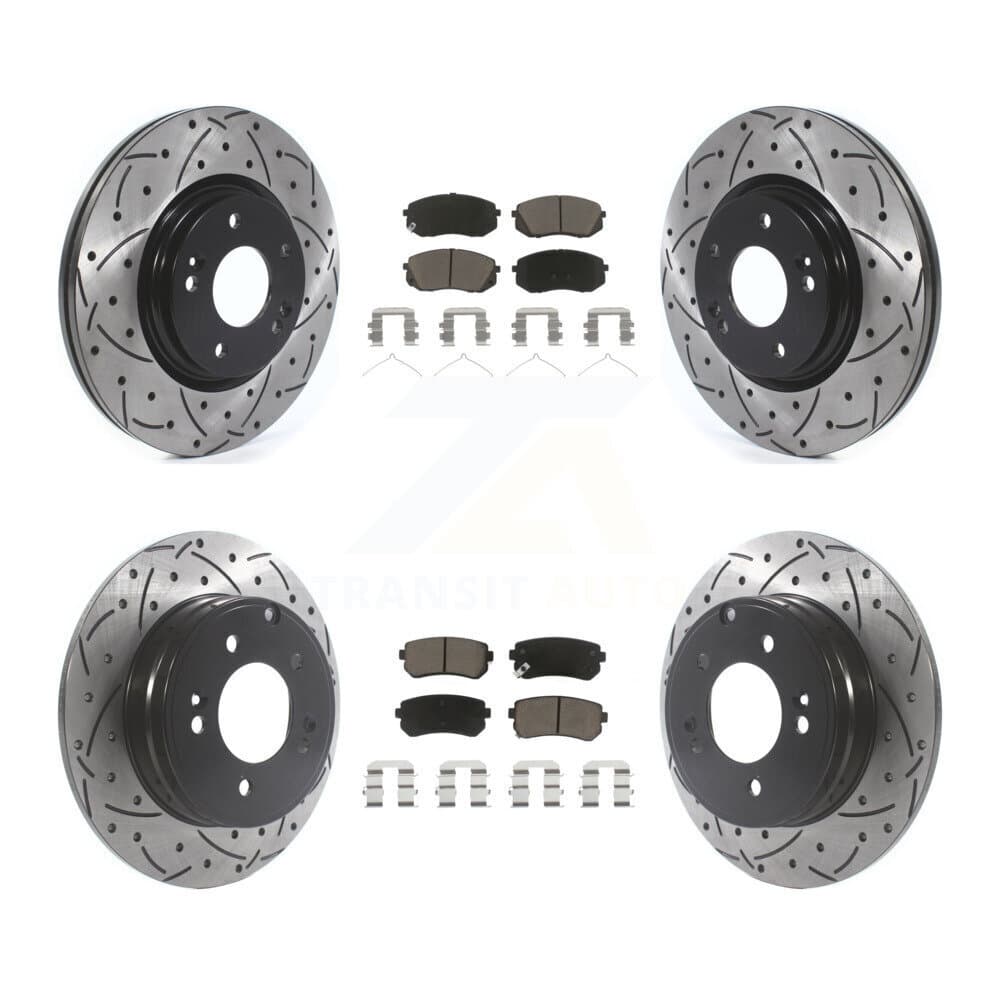 Transit Auto - KDC-100379 - Front and Rear Disc Brake Kits image 1