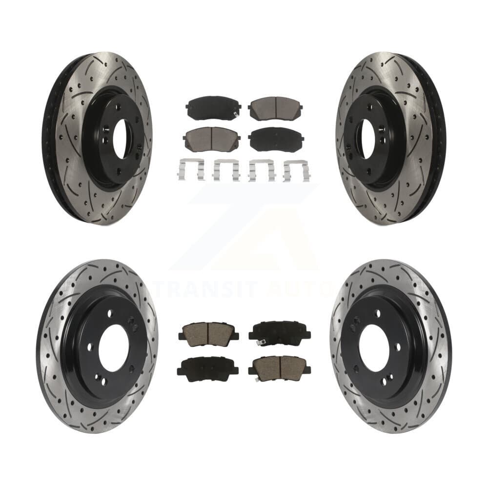 Transit Auto - KDC-100395 - Front and Rear Disc Brake Kits image 1