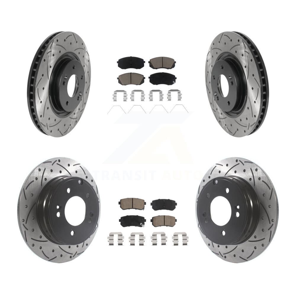 Transit Auto - KDC-100398 - Front and Rear Disc Brake Kits image 1