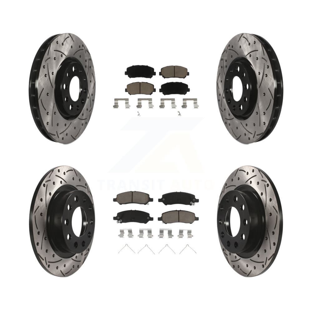 Transit Auto - KDC-100404 - Front and Rear Disc Brake Kits image 1