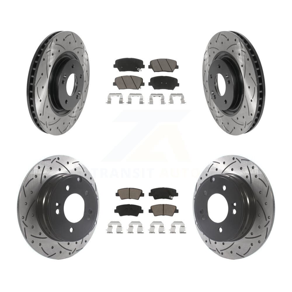 Transit Auto - KDC-100407 - Front and Rear Disc Brake Kits image 1