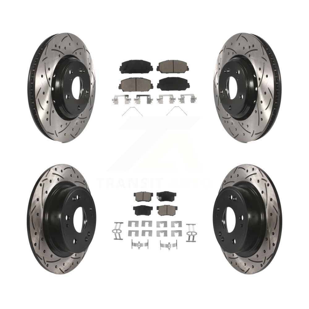 Transit Auto - KDC-100424 - Front and Rear Disc Brake Kits image 1