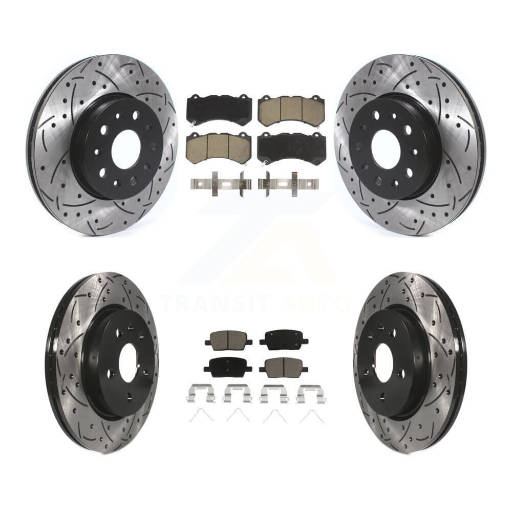 Transit Auto - KDC-100434 - Front and Rear Disc Brake Kits image 1
