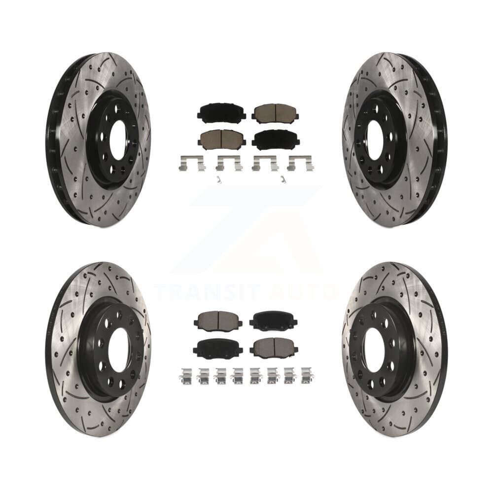 Transit Auto - KDC-100436 - Front and Rear Disc Brake Kits image 1