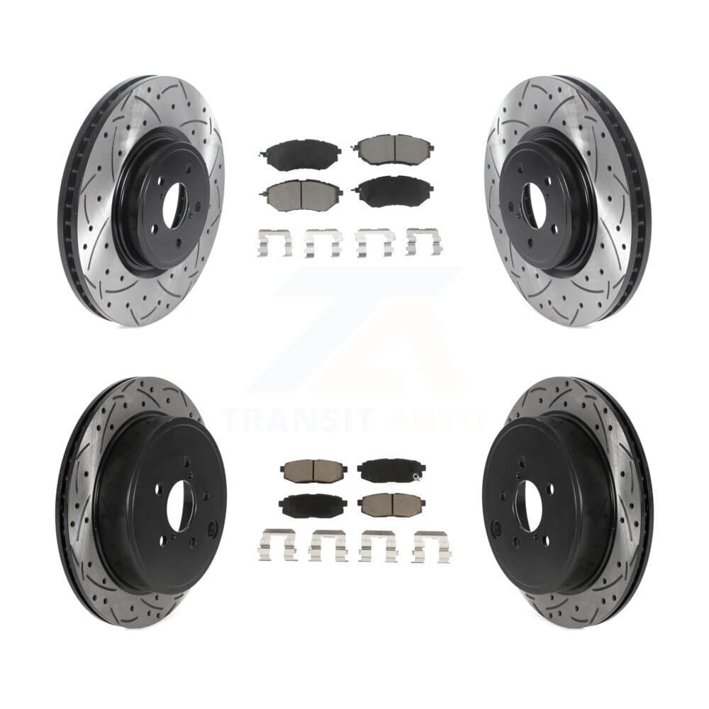 Transit Auto - KDC-100448 - Front and Rear Disc Brake Kits image 1