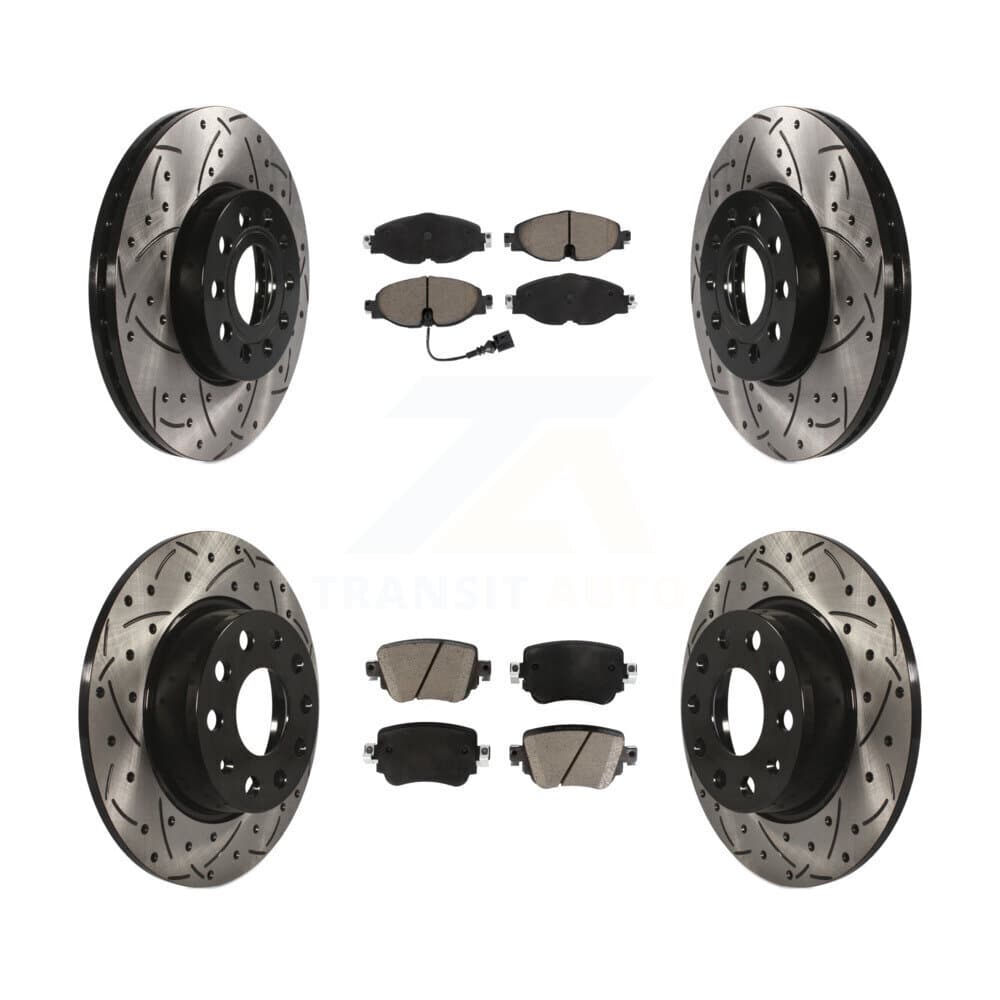 Transit Auto - KDC-100491 - Front and Rear Disc Brake Kits image 1