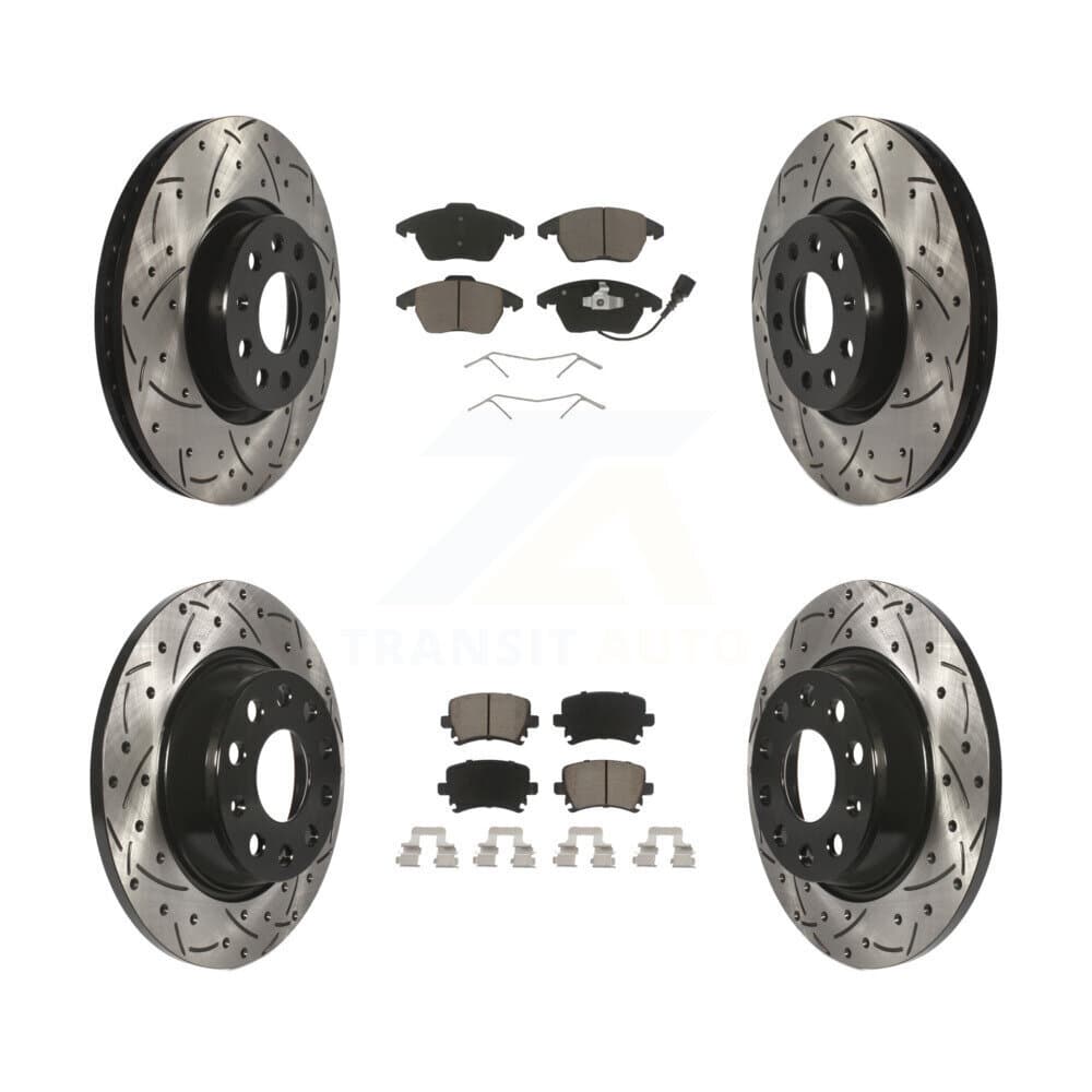 Transit Auto - KDC-100617 - Front and Rear Disc Brake Kits image 1