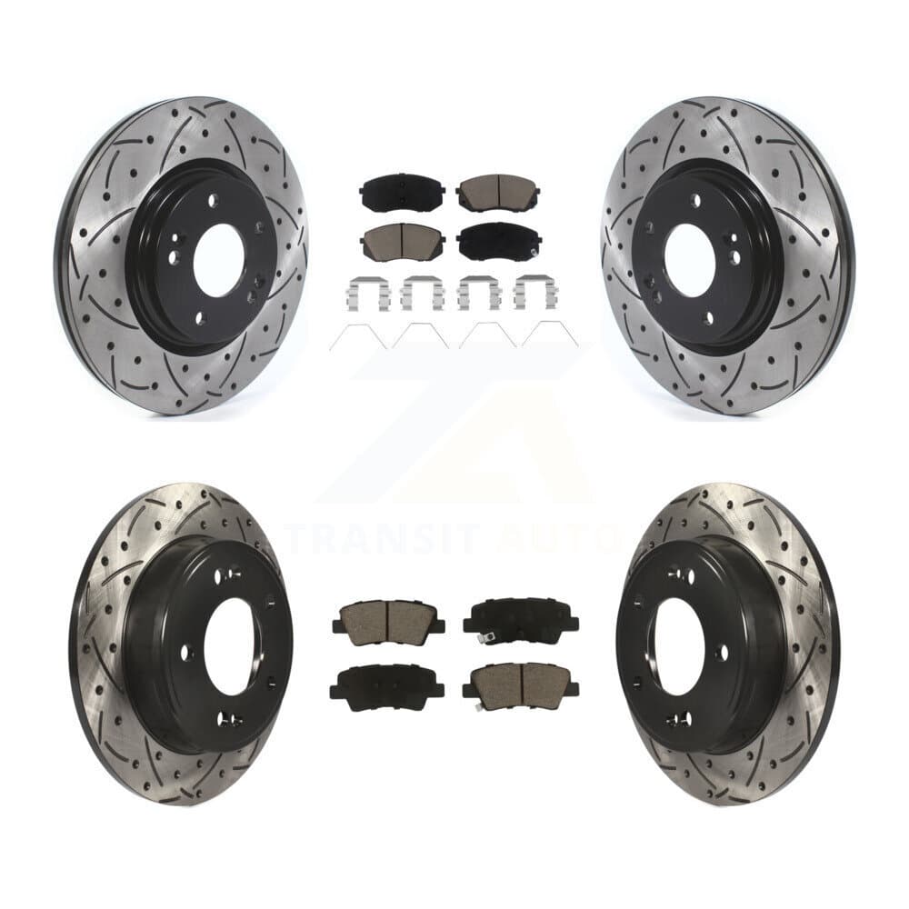Transit Auto - KDC-100629 - Front and Rear Disc Brake Kits image 1