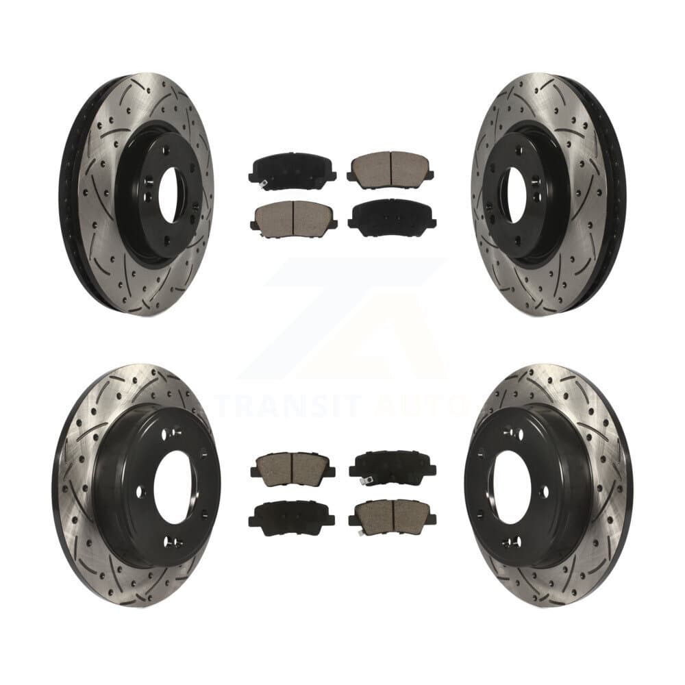 Transit Auto - KDC-100634 - Front and Rear Disc Brake Kits image 1