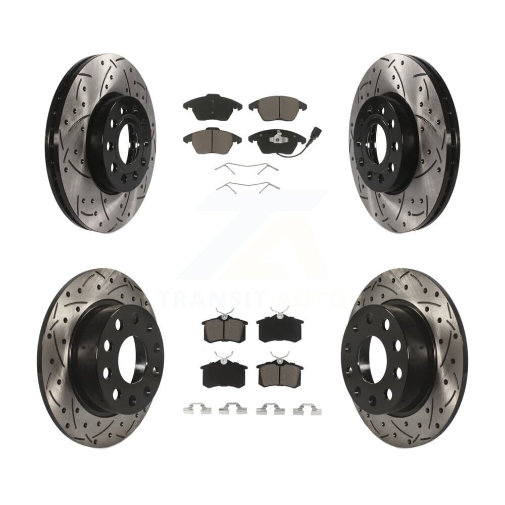 Transit Auto - KDC-100642 - Front and Rear Disc Brake Kits image 1