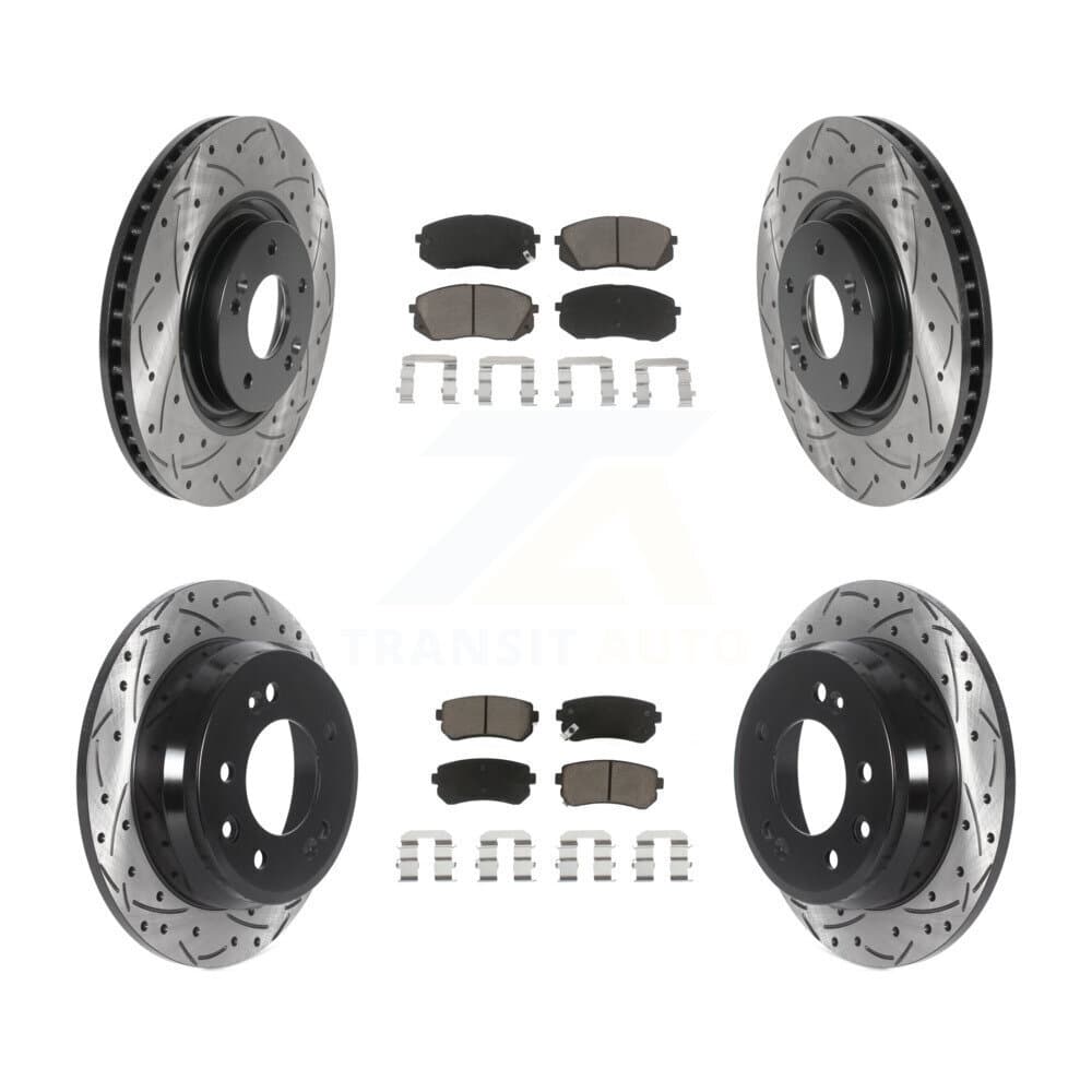 Transit Auto - KDC-100649 - Front and Rear Disc Brake Kits image 1