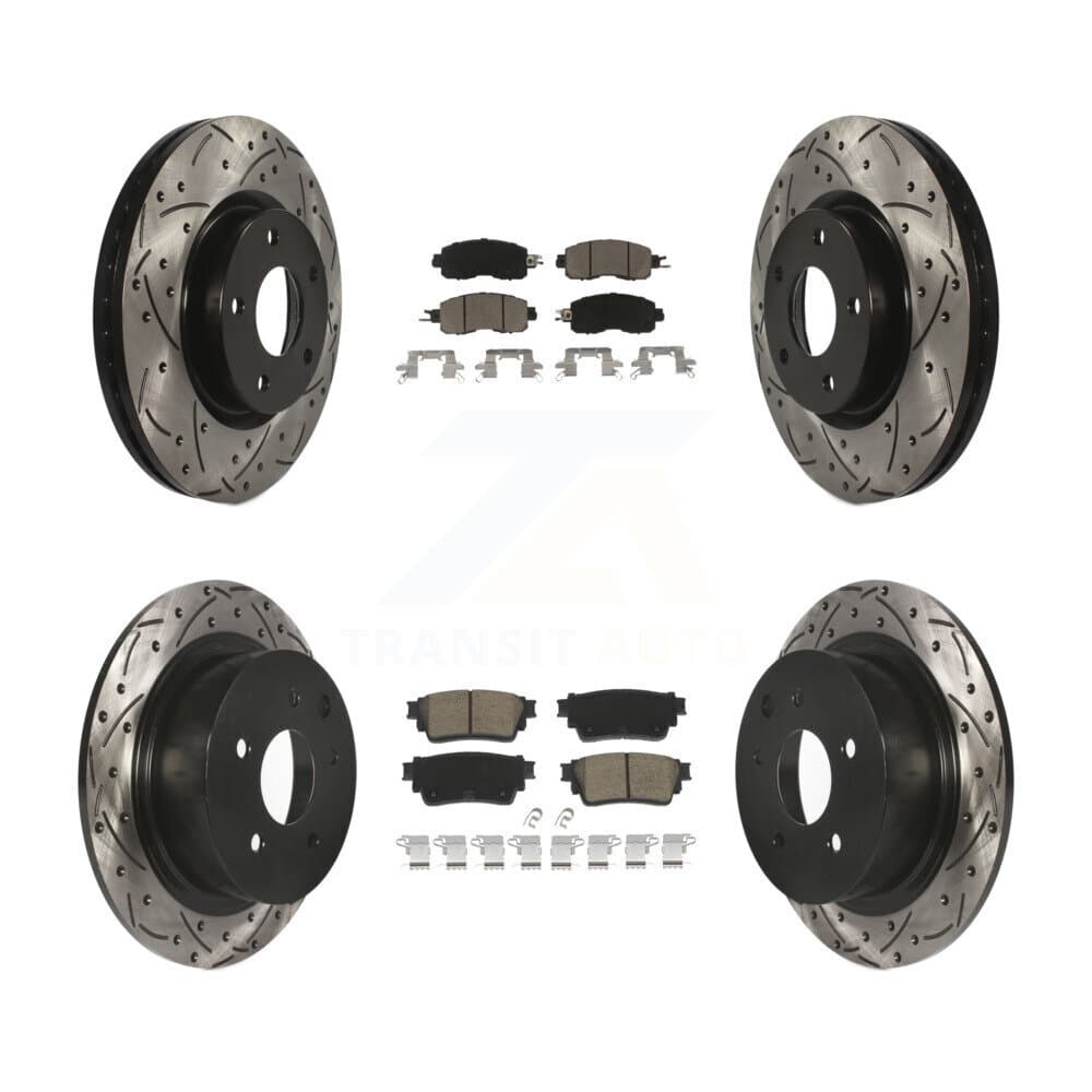 Transit Auto - KDC-100958 - Front and Rear Disc Brake Kits image 1