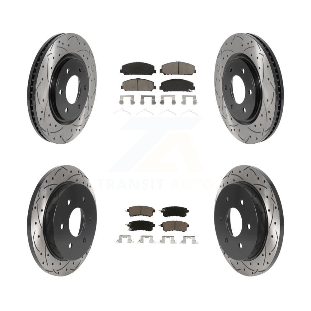 Transit Auto - KDC-100990 - Front and Rear Disc Brake Kits image 1