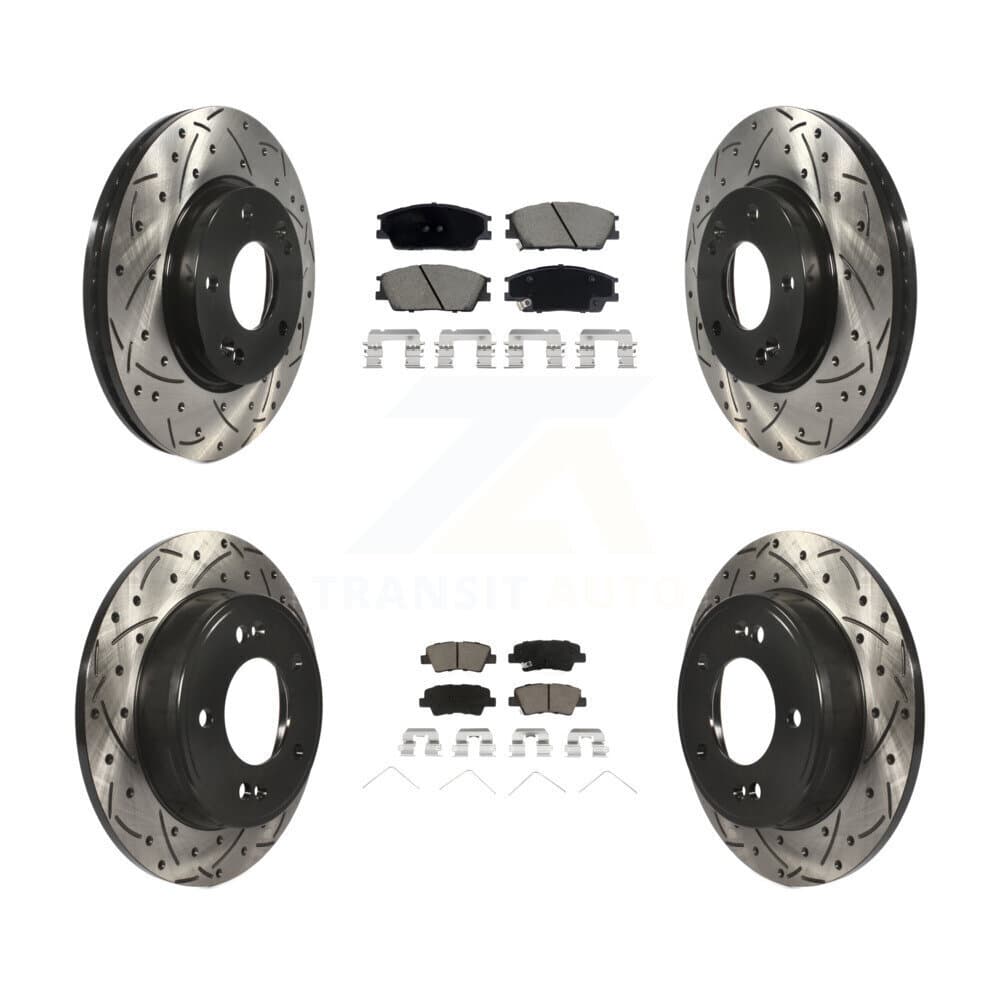 Transit Auto - KDC-100992 - Front and Rear Disc Brake Kits image 1
