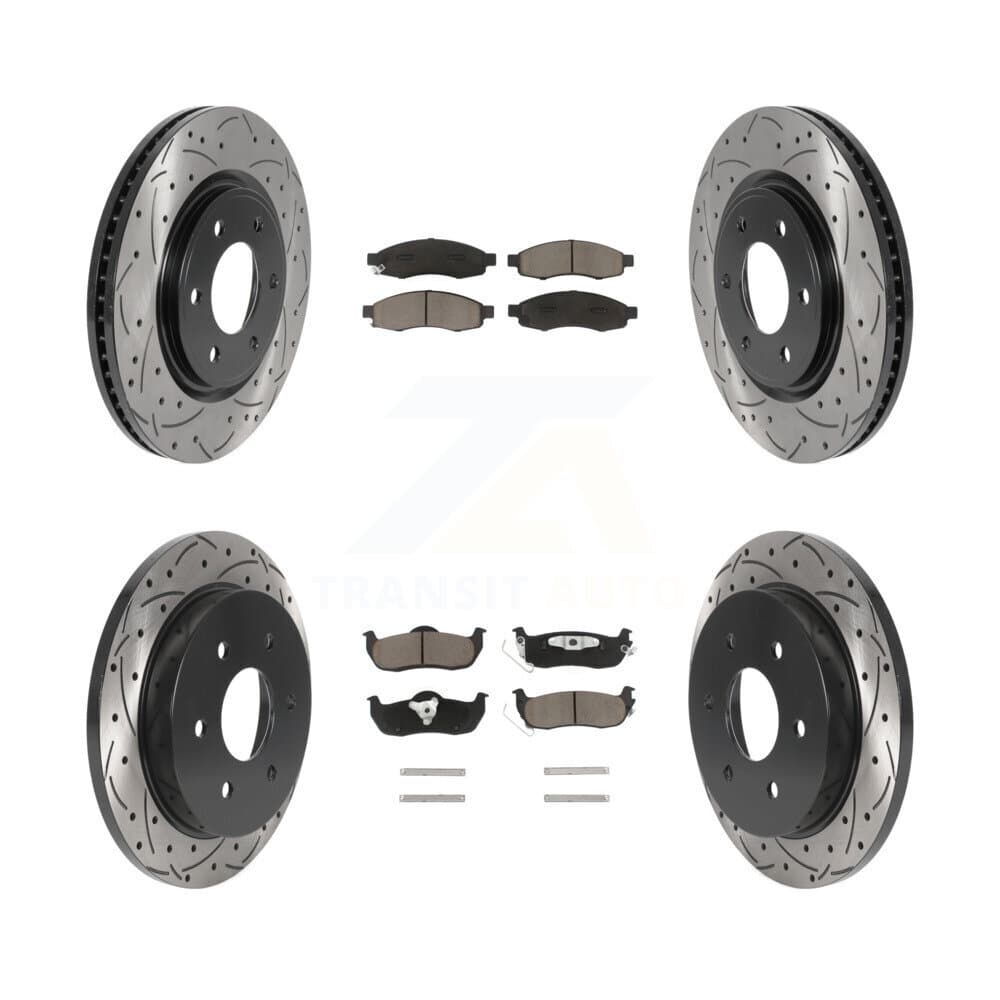 Transit Auto - KDC-100995 - Front and Rear Disc Brake Kits image 1
