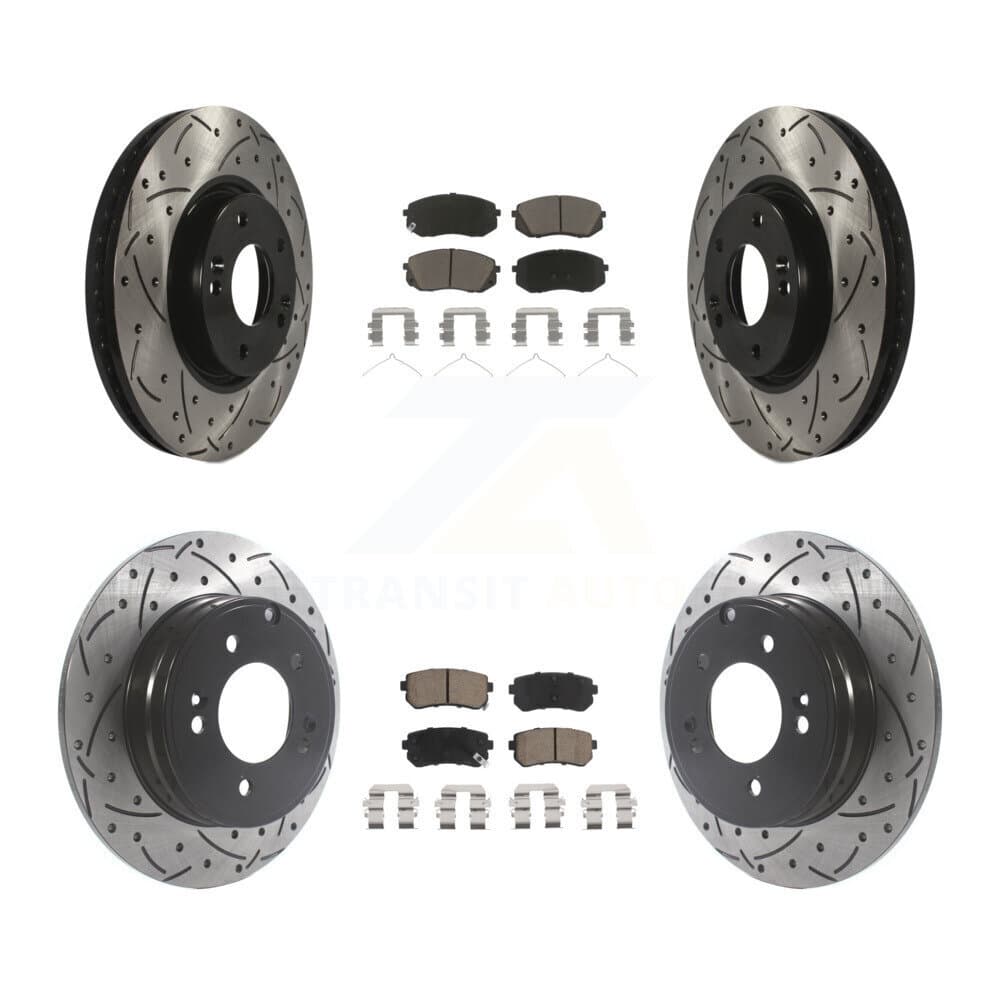 Transit Auto - KDC-101018 - Front and Rear Disc Brake Kits image 1