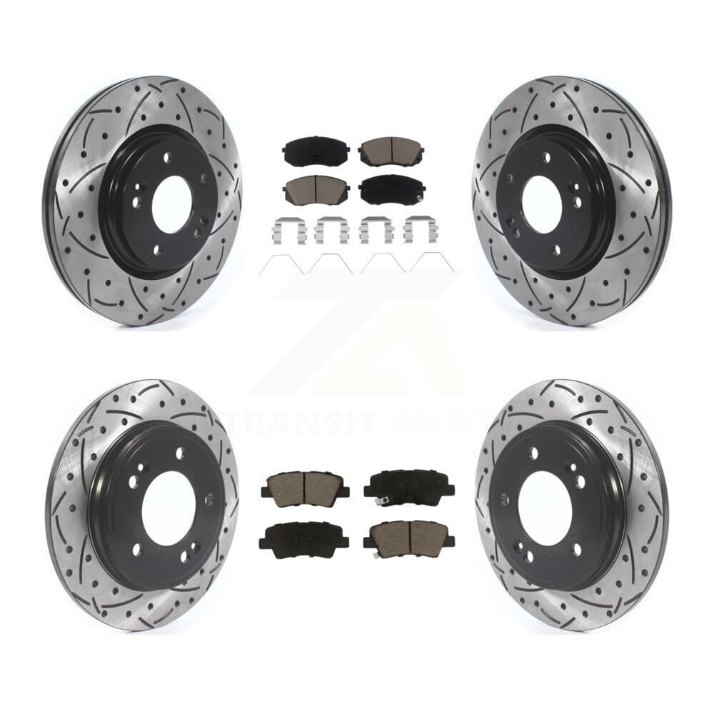Transit Auto - KDC-101022 - Front and Rear Disc Brake Kits image 1