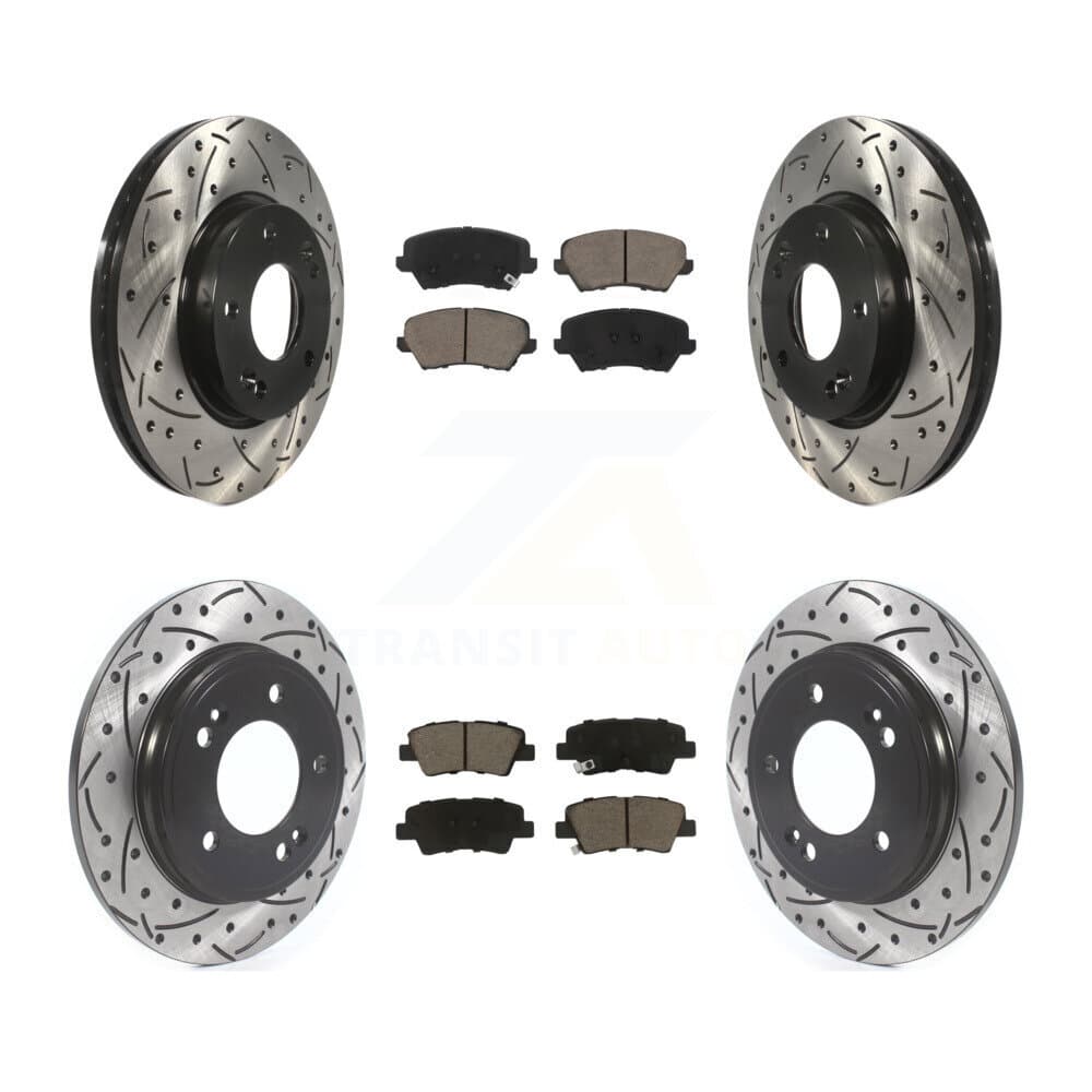 Transit Auto - KDC-101023 - Front and Rear Disc Brake Kits image 1