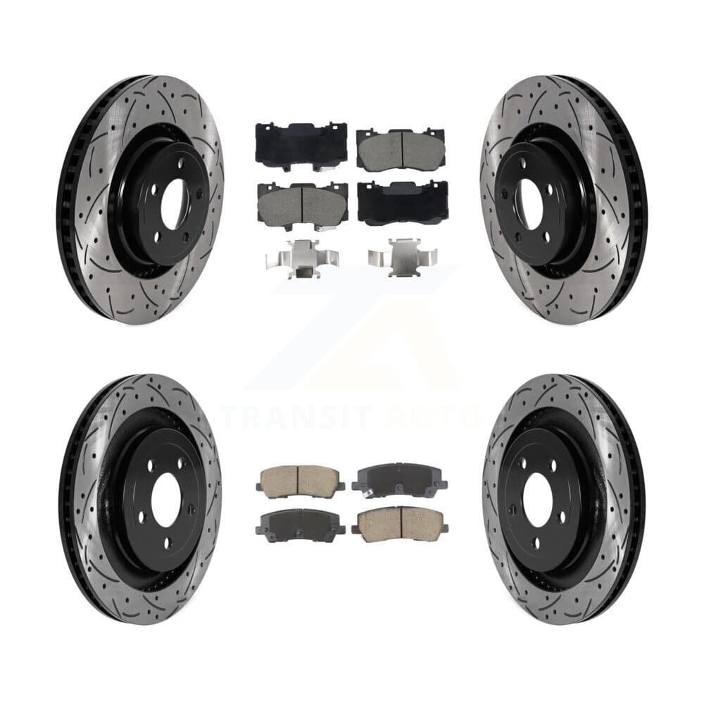 Transit Auto - KDC-101058 - Front and Rear Disc Brake Kits image 1
