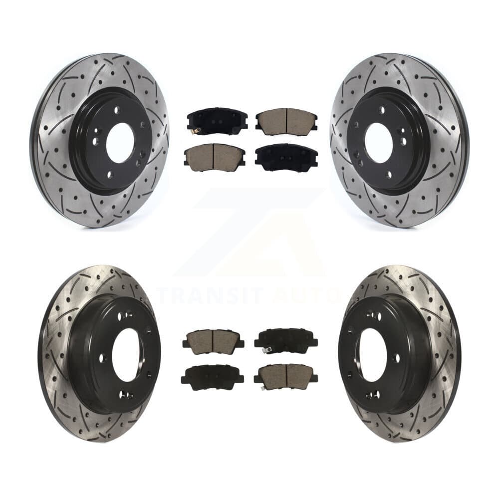 Transit Auto - KDC-101066 - Front and Rear Disc Brake Kits image 1