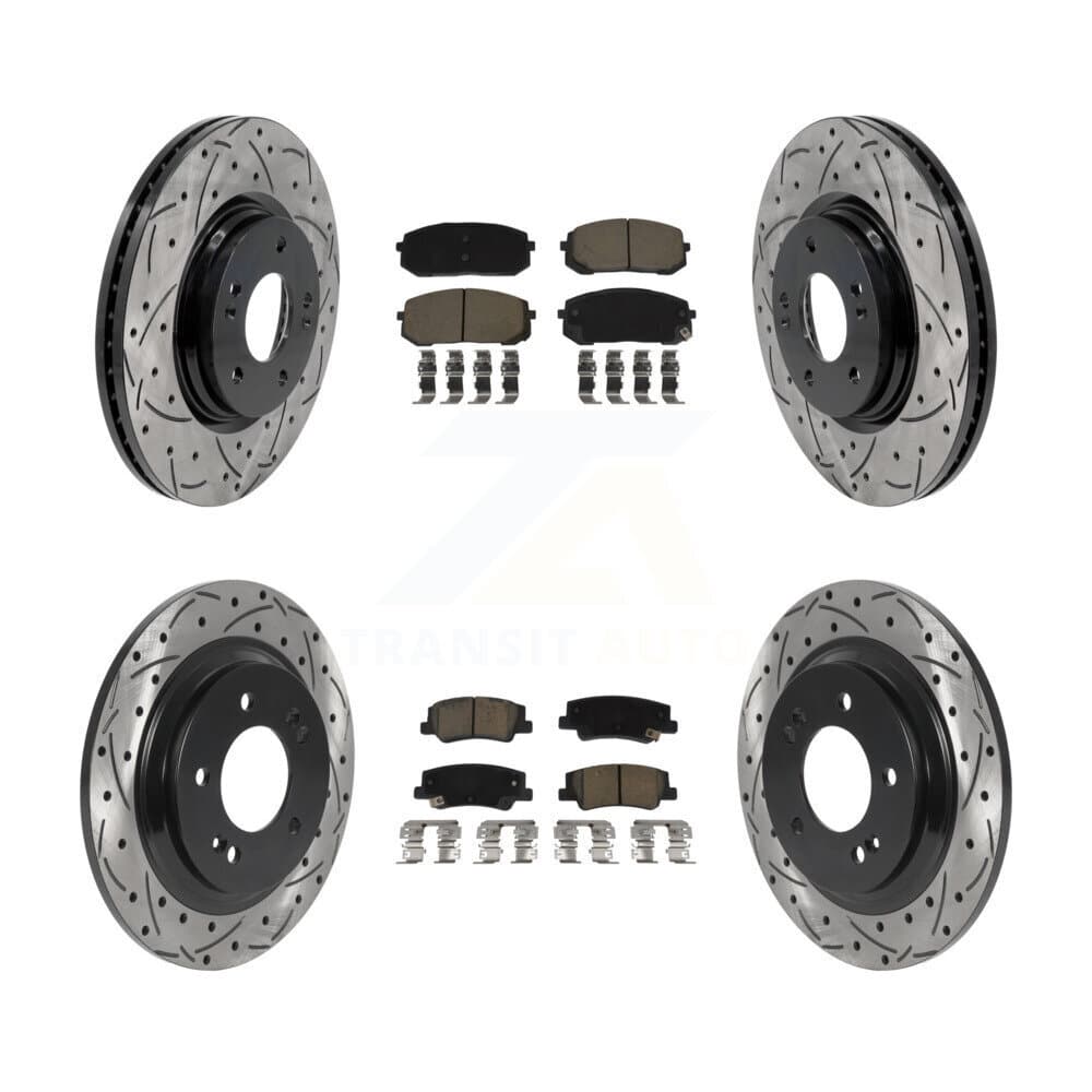 Transit Auto - KDC-101067 - Front and Rear Disc Brake Kits image 1