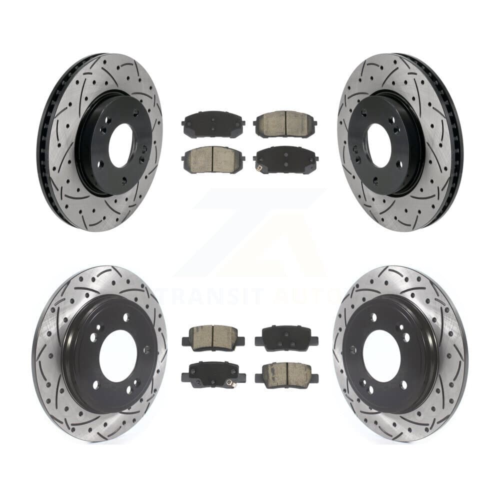 Transit Auto - KDC-101072 - Front and Rear Disc Brake Kits image 1
