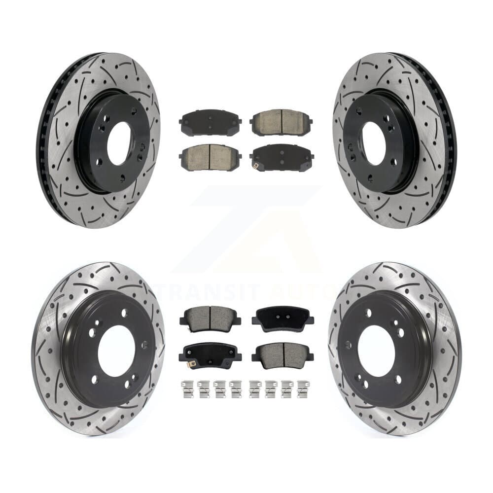 Transit Auto - KDC-101073 - Front and Rear Disc Brake Kits image 1