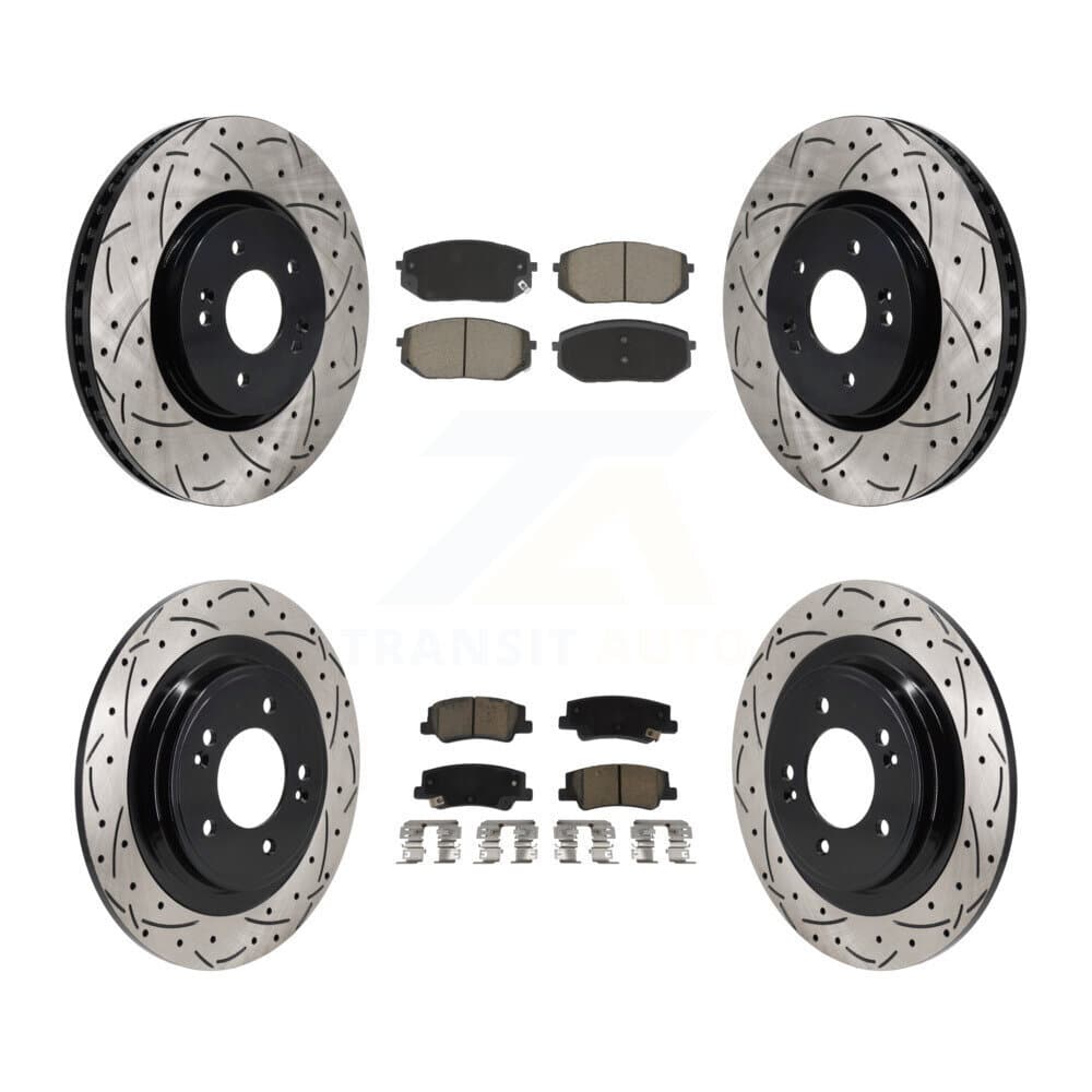 Transit Auto - KDC-101183 - Front and Rear Disc Brake Kits image 1