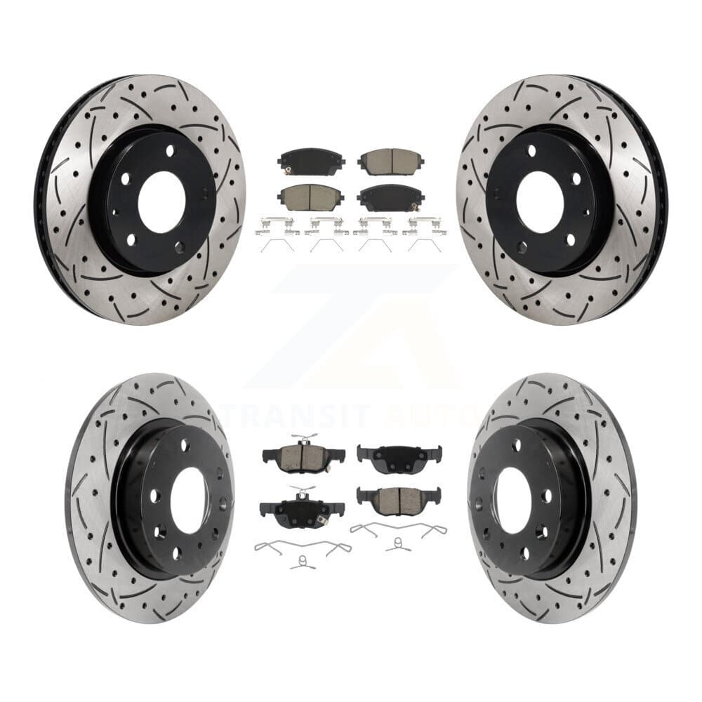 Transit Auto - KDC-101208 - Front and Rear Disc Brake Kits image 1