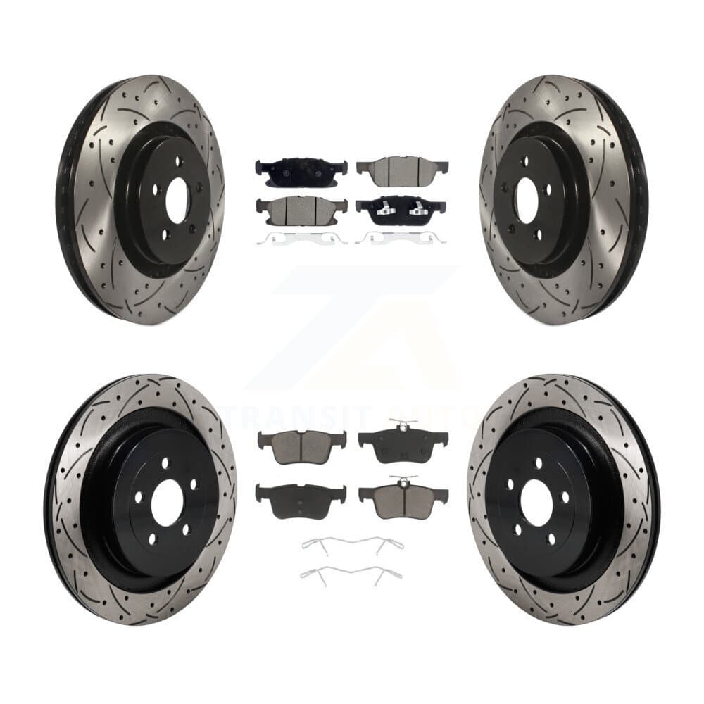 Transit Auto - KDC-101216 - Front and Rear Disc Brake Kits image 1