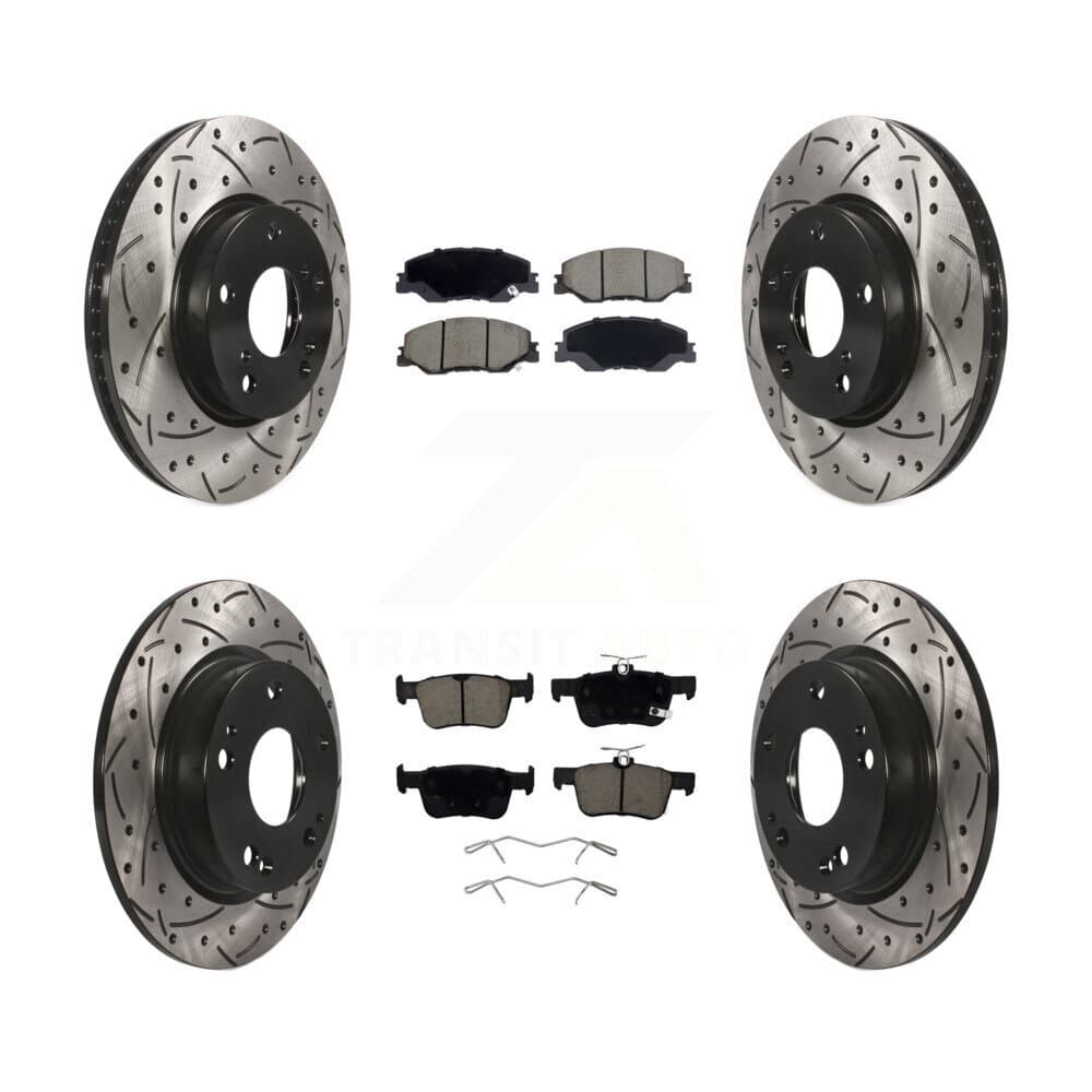 Transit Auto - KDC-101290 - Front and Rear Disc Brake Kits image 1