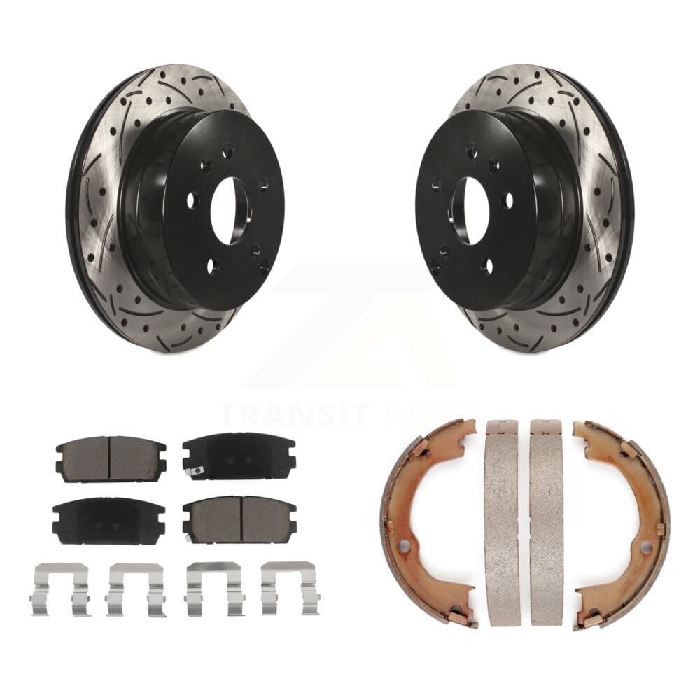 Transit Auto - KDC-101380 - Rear Disc Brake Kits image 1