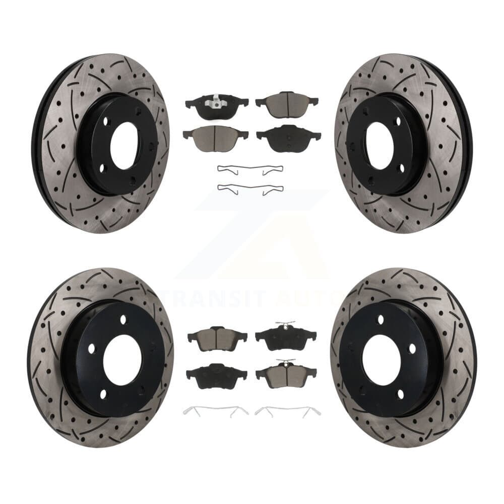 Transit Auto - KDC-101674 - Front and Rear Disc Brake Kits image 1