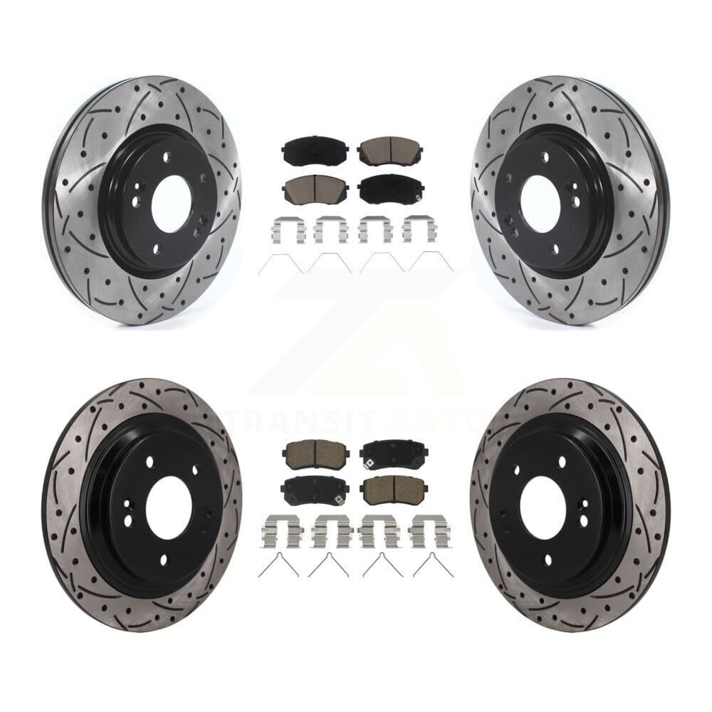 Transit Auto - KDC-101686 - Front and Rear Disc Brake Kits image 1