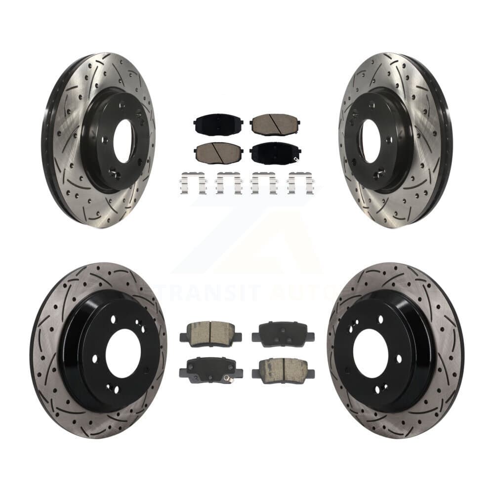 Transit Auto - KDC-101688 - Front and Rear Disc Brake Kits image 1