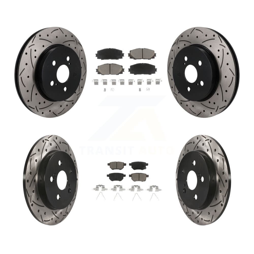 Transit Auto - KDC-101701 - Front and Rear Disc Brake Kits image 1