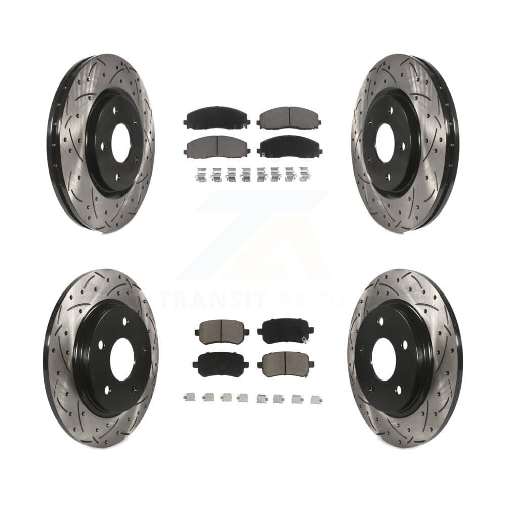 Transit Auto - KDC-101711 - Front and Rear Disc Brake Kits image 1