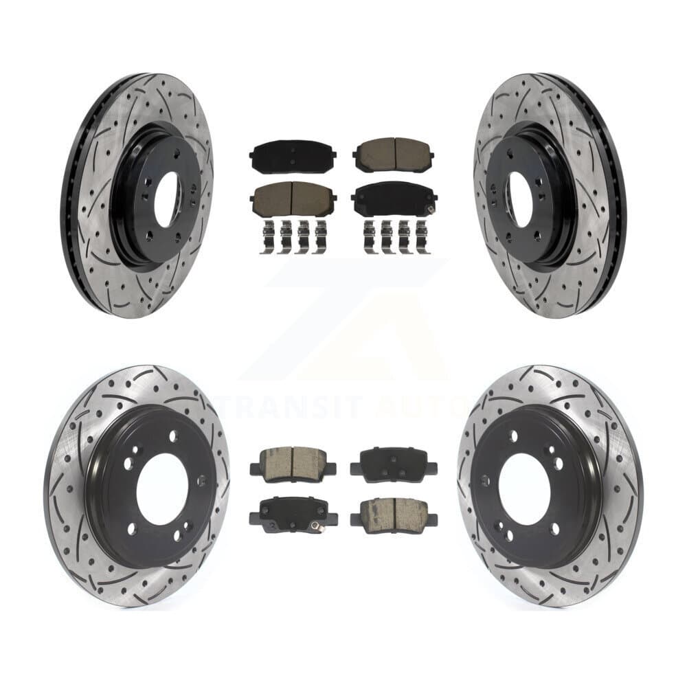 Transit Auto - KDC-101715 - Front and Rear Disc Brake Kits image 1