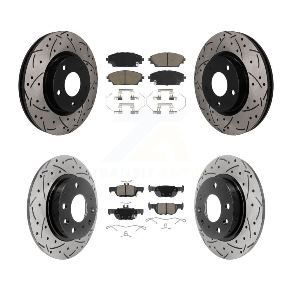 Transit Auto - KDC-101722 - Front and Rear Disc Brake Kits image 1