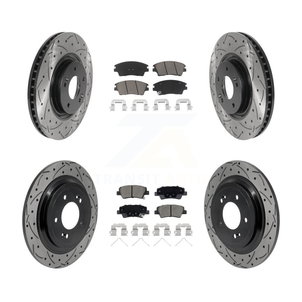 Transit Auto - KDC-101725 - Front and Rear Disc Brake Kits image 1