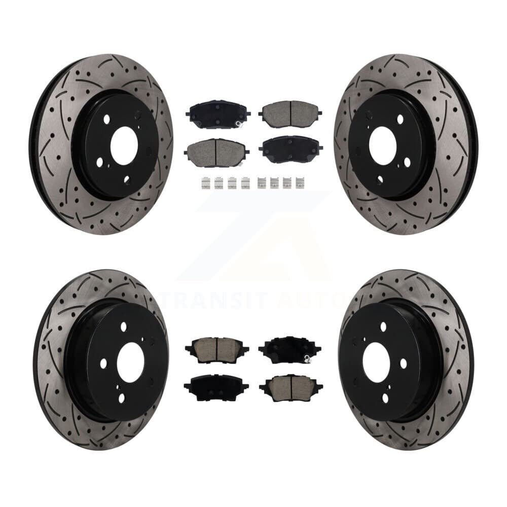 Transit Auto - KDC-101727 - Front and Rear Disc Brake Kits image 1