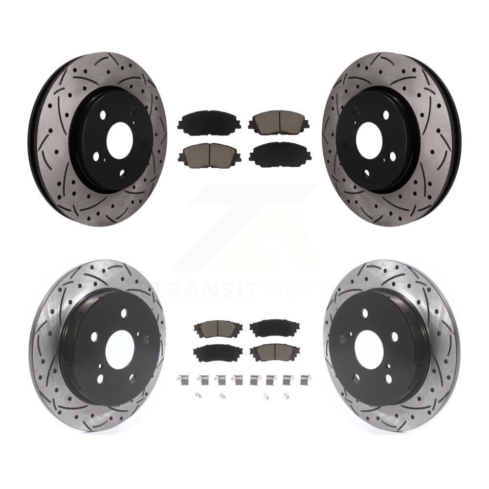 Transit Auto - KDC-101728 - Front and Rear Disc Brake Kits image 1