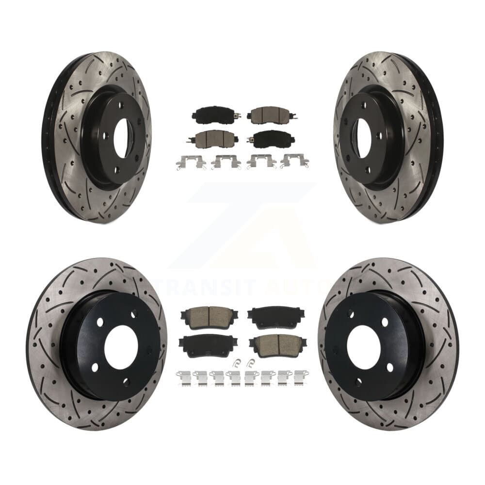 Transit Auto - KDC-101731 - Front and Rear Disc Brake Kits image 1