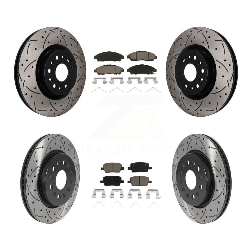 Transit Auto - KDC-101736 - Front and Rear Disc Brake Kits image 1