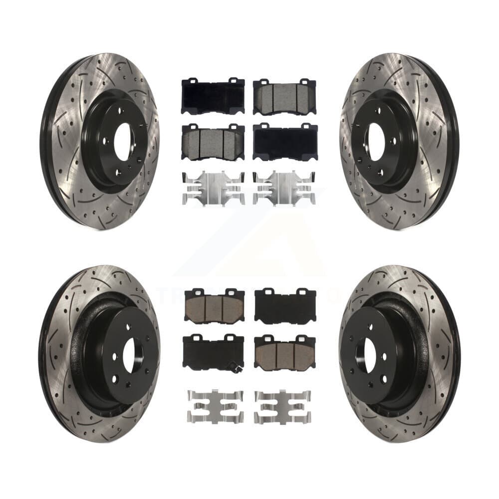 Transit Auto - KDC-101739 - Front and Rear Disc Brake Kits image 1