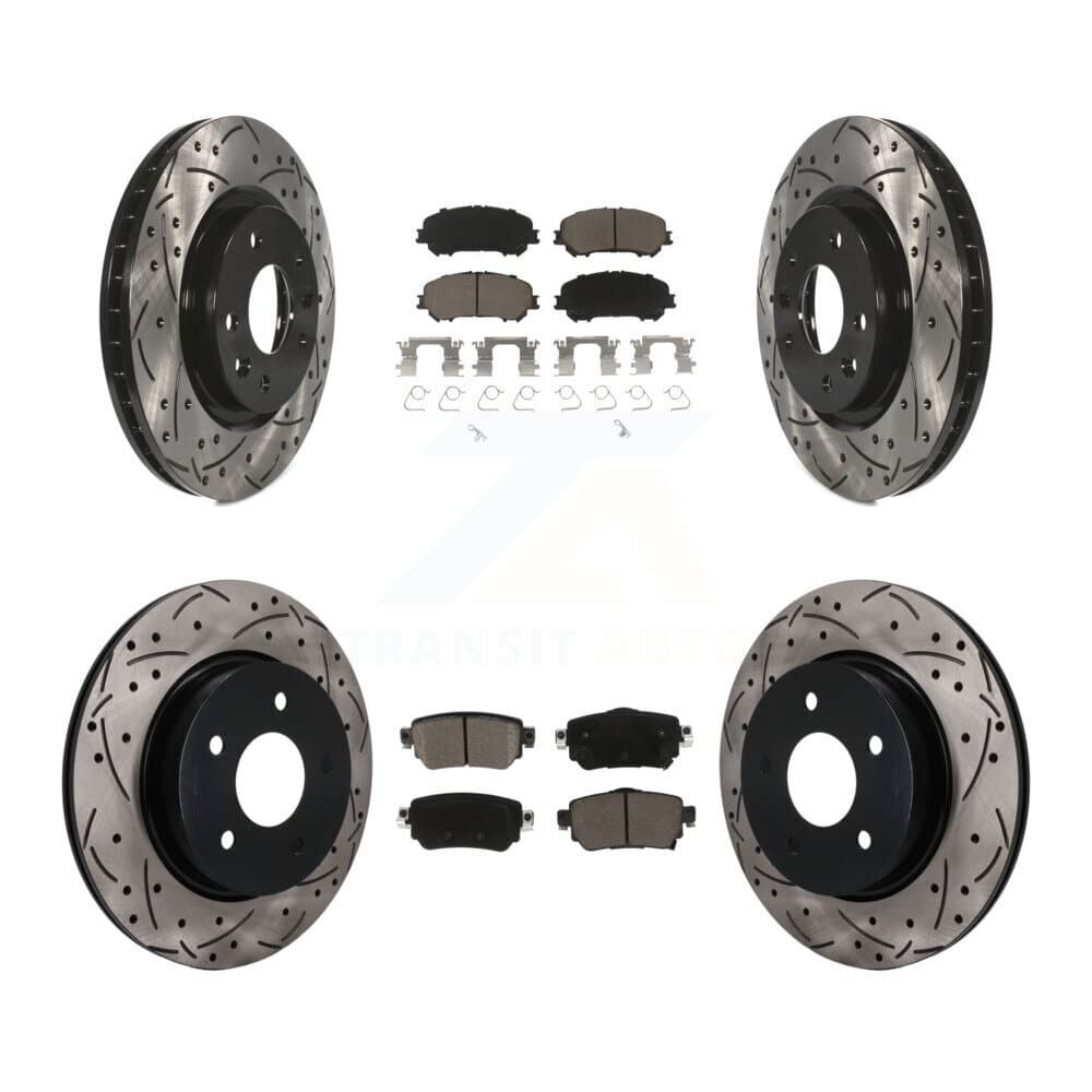 Transit Auto - KDC-101754 - Front and Rear Disc Brake Kits image 1